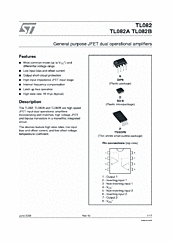 DataSheet TL082B pdf